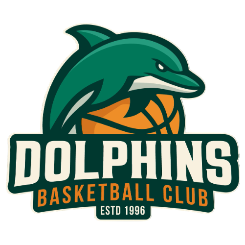 Dolphins Basketball Club Logo Geelong United Basketball