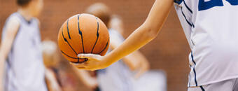 Basketball-closeup