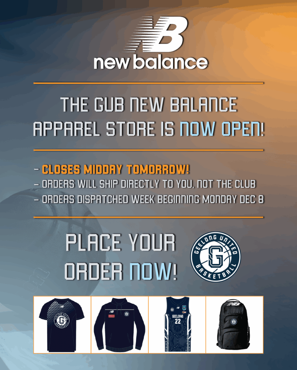 Apparel Store Geelong United Basketball