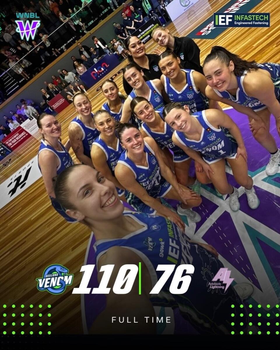 Final Scores Wnbl Geelong Venom