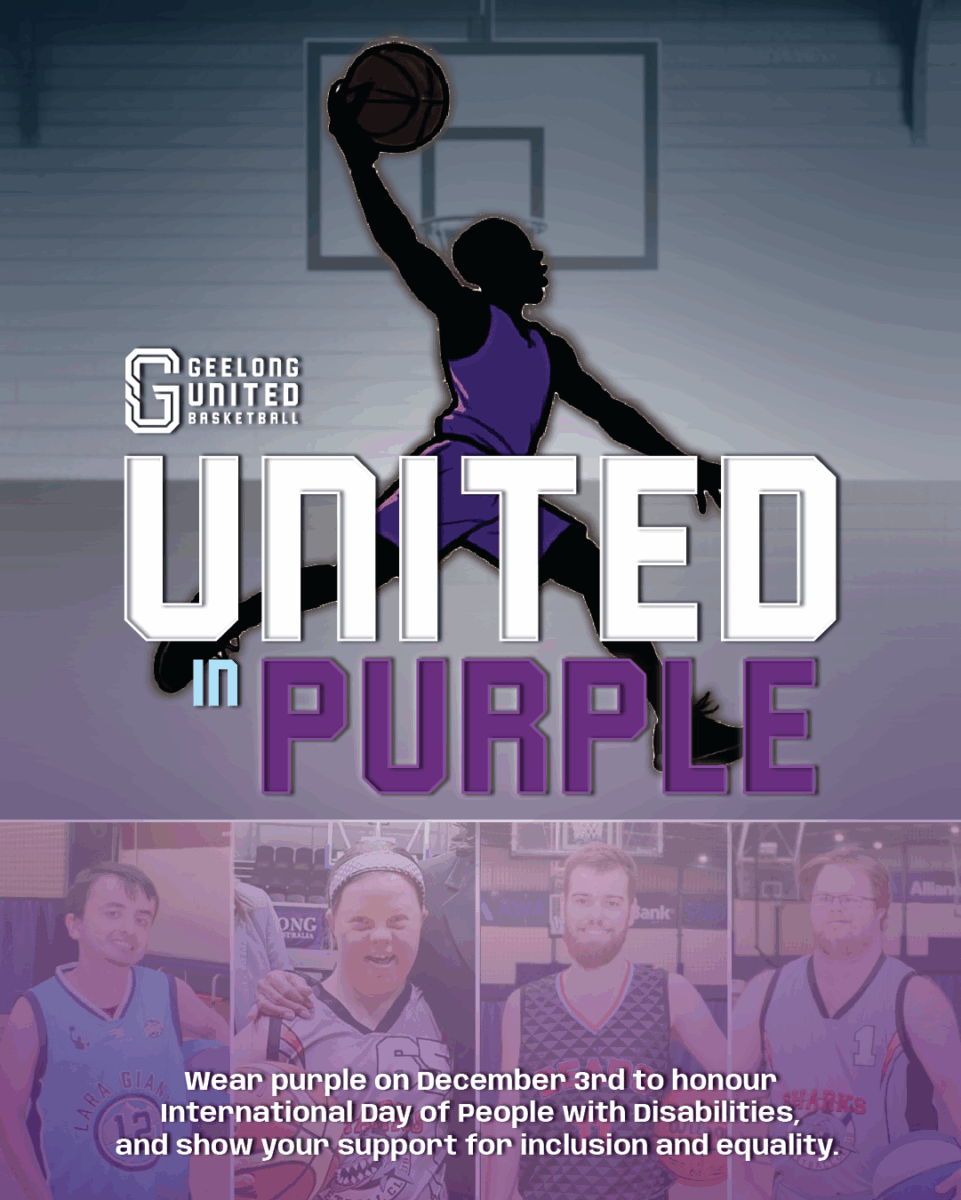 United In Purple Geelong United Basketball