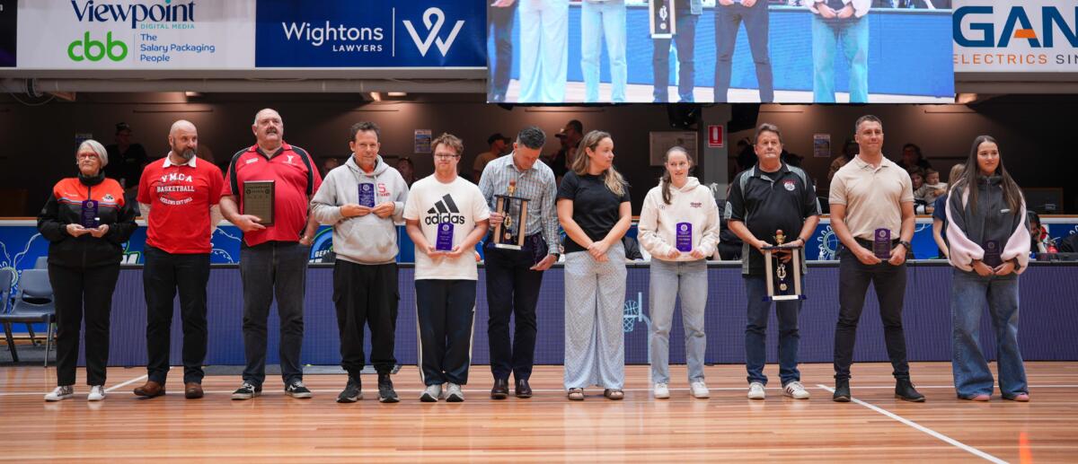 Geelong United Basketball Community Award Winners