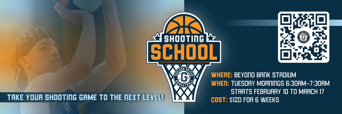 Shooting School Geelong United Basketball