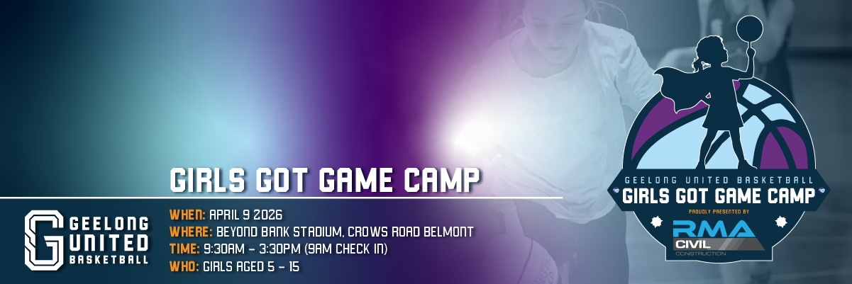 Mini Web Banner - April Girls Got Game