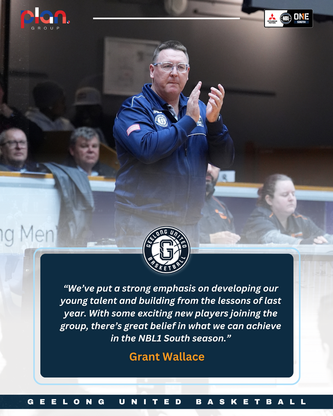 Grant Wallace Geelong United NBL1 South 