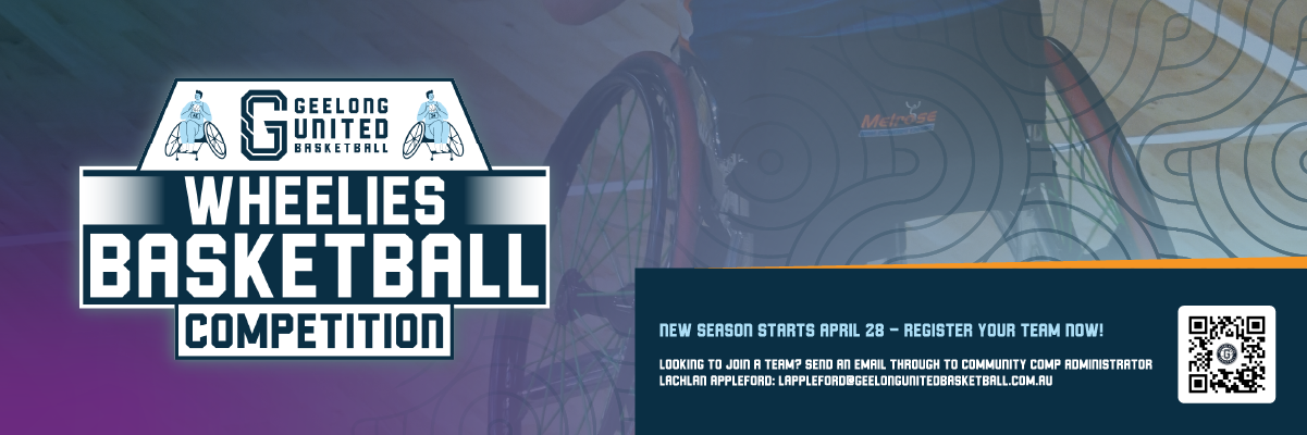 Geelong United Basketball Wheelchair Wheelies