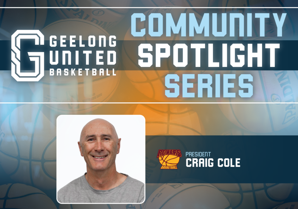 Web Banner - Geelong United Basketball Community Spotlight Series Rovers Craig Cole