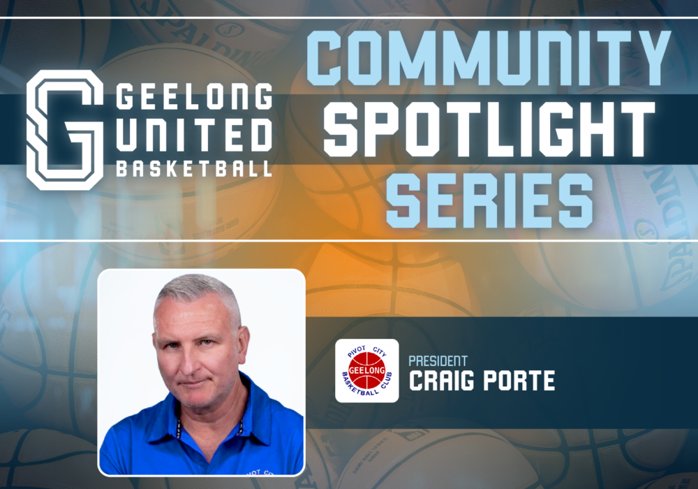Craig Porte Pivot City Geelong United Basketball