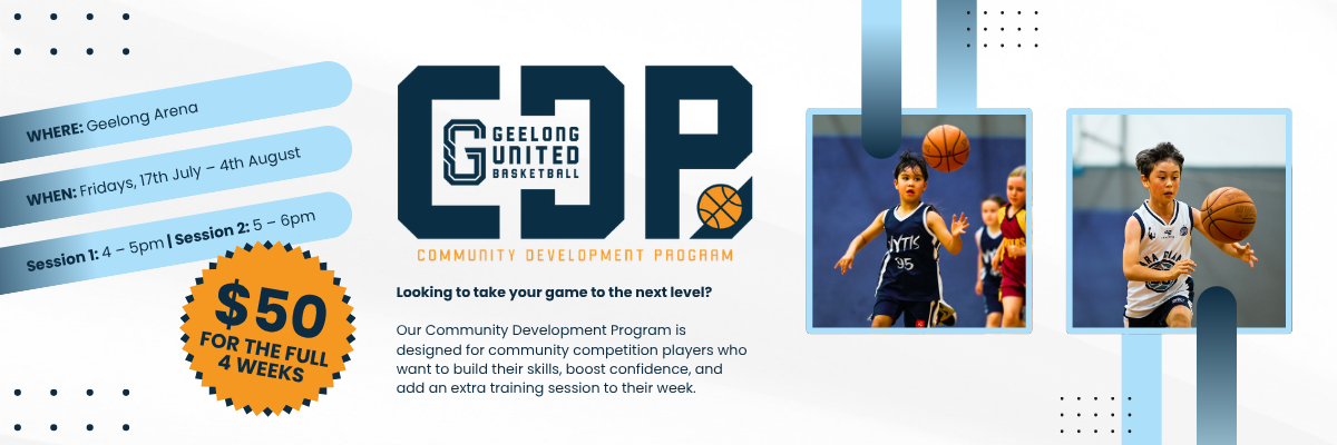 Community Development Program Geelong United Basketball