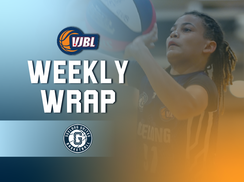 Vjbl Weekly Wrap Geelong United Basketball