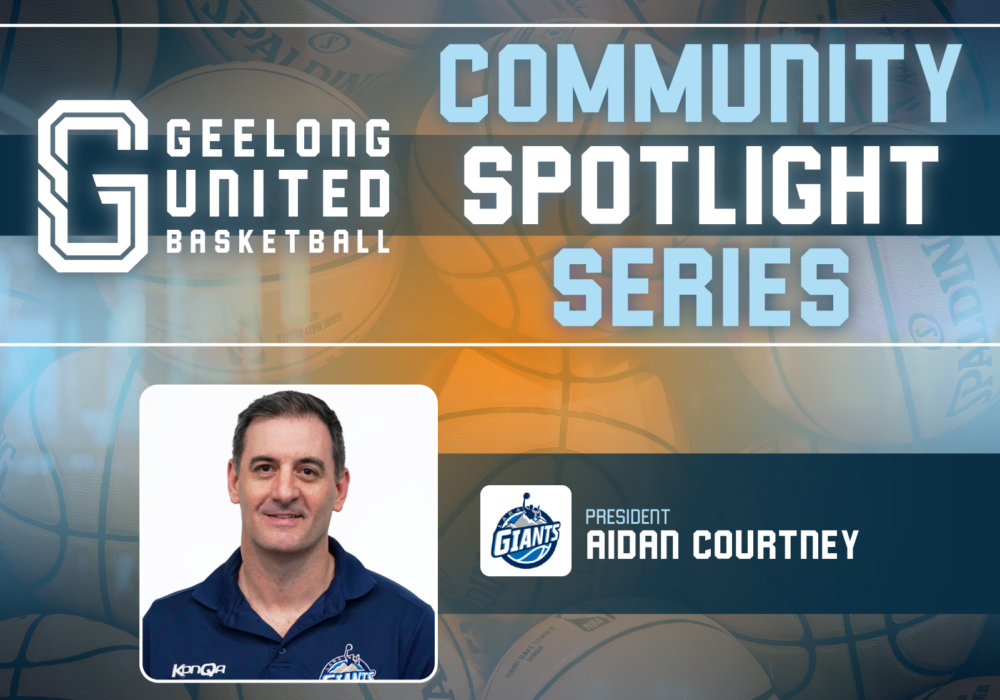 Aidan Courtney Lara Giants Geelong United Basketball