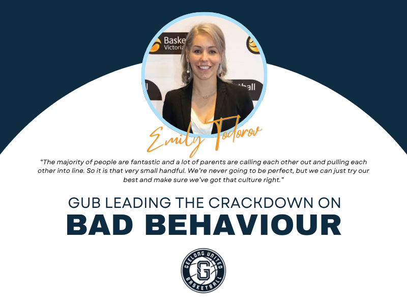 Geelong United Basketball Bad Behaviour Emily Todorov