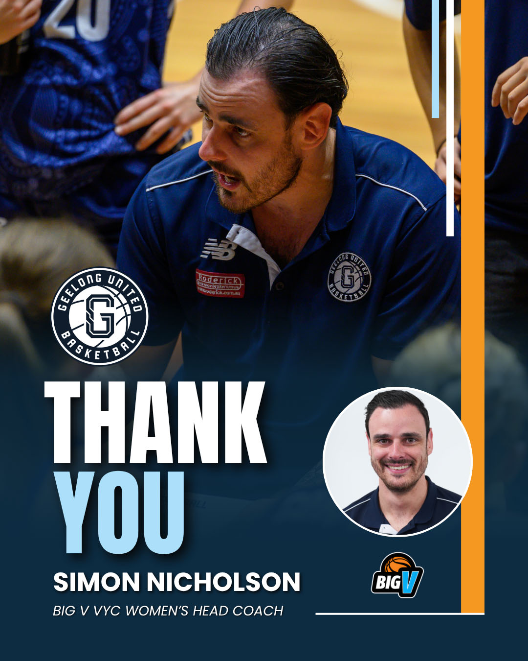 Simon Nicholson Geelong United Basketball
